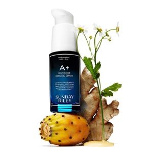 NIB Sunday Riley A+ High-Dose Retinol Serum 1oz with BONUS mini travel size